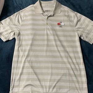 Nike short sleeve golf polo shirt.
